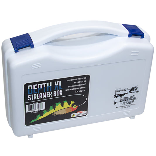 XL Depth Streamer Fly Box with foam slits