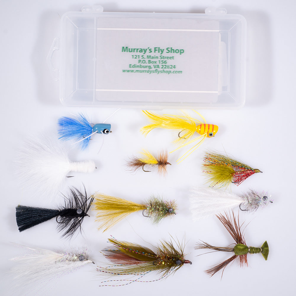 Murray's Deluxe Bass Fly Assortment Murray's Fly Shop