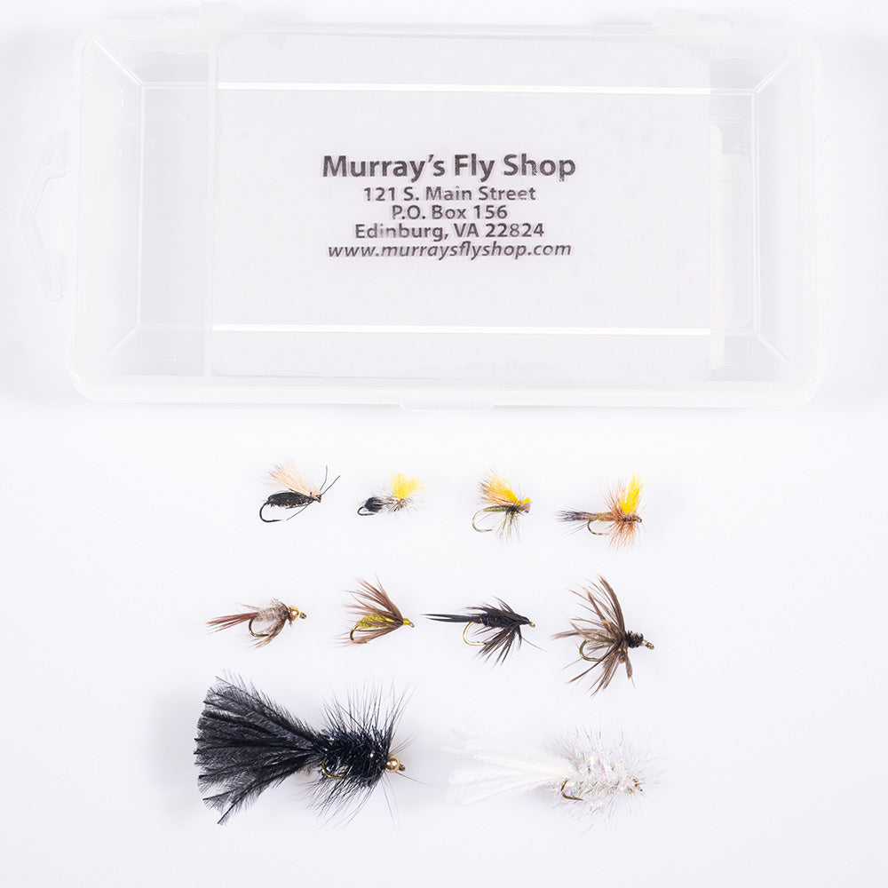Virginia's Ten Best Trout Flies Assortment l Murray's Fly Shop