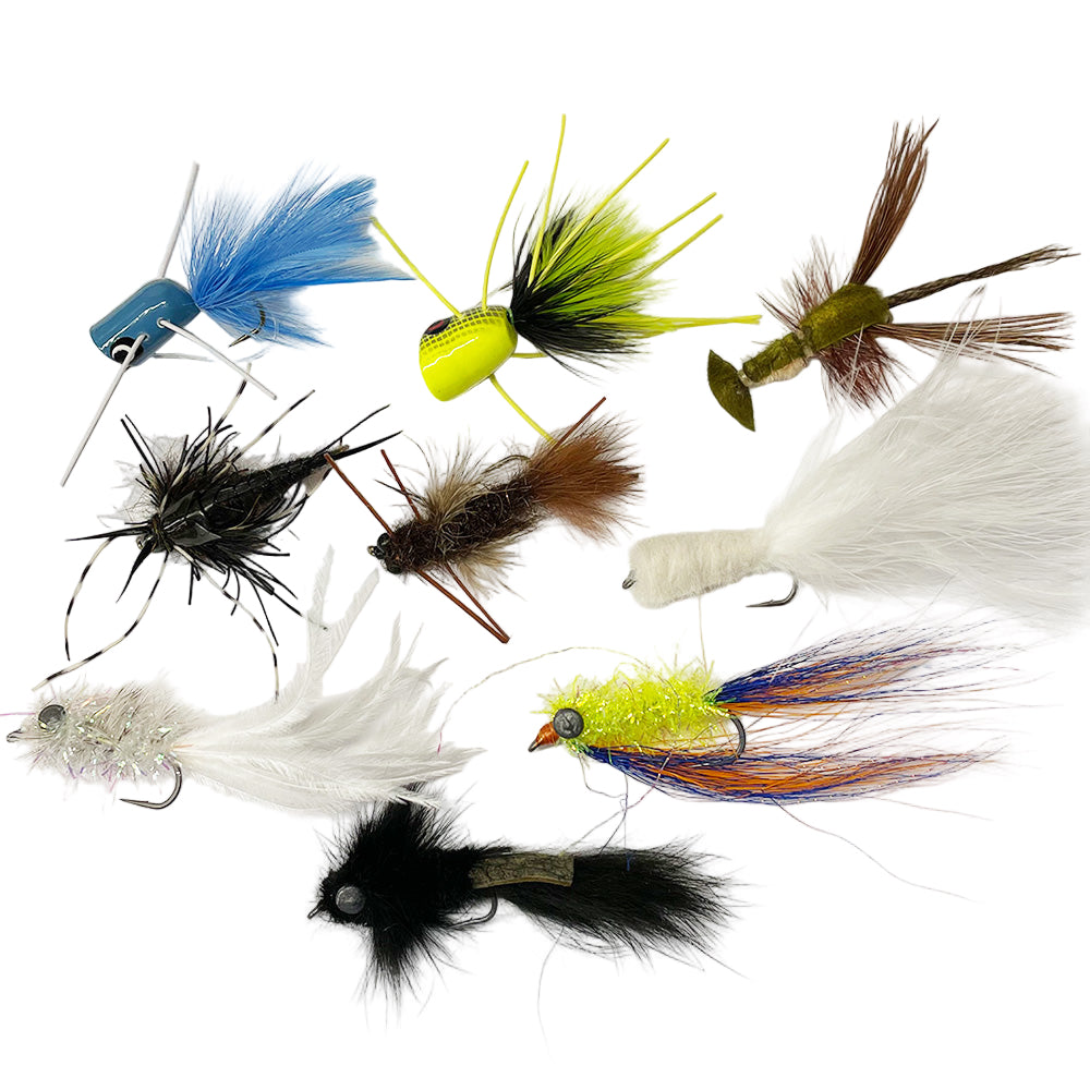 bass fly lures Murray's Summer Bass Fly Assortment