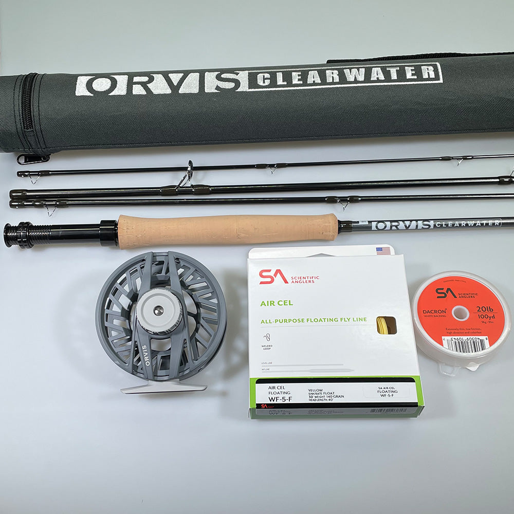 buy fly fishing rod Orvis Clearwater 905-4 Fly Rod & Reel Outfit – Murray's Fly Shop