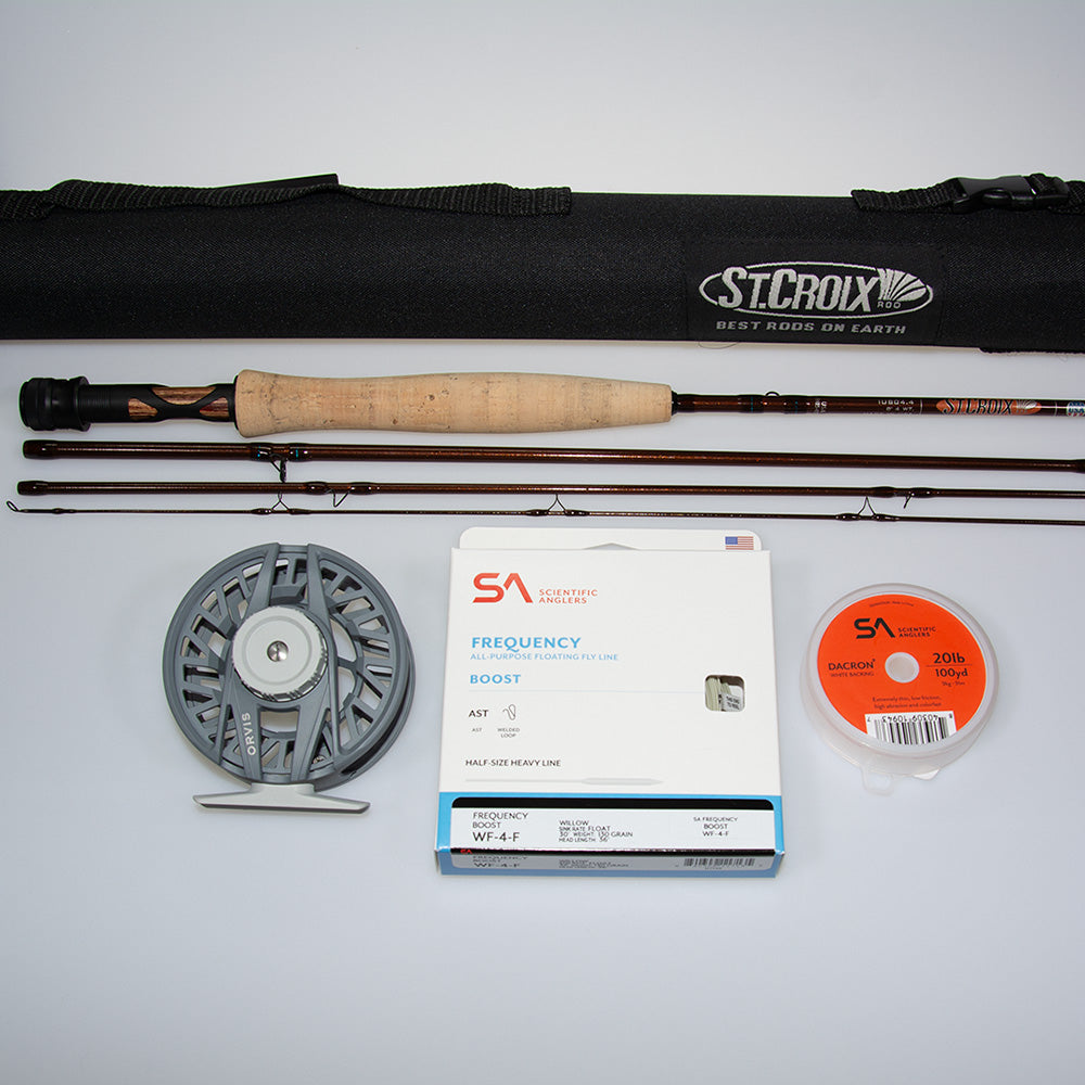St. Croix Imperial 804-4 Fly Rod and Reel Outfit Murray's Fly Shop St. Croix Imperial 804-4 Fly Rod and Reel Outfit Murray's Fly Shop