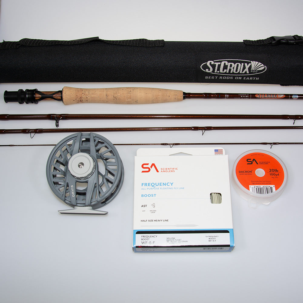 St. Croix Imperial 906-4 Fly Rod Rod and Reel Combo/Outfit-Murray's Fly Shop St. Croix Imperial 906-4 Fly Rod Rod and Reel Combo/Outfit-Murray's Fly Shop