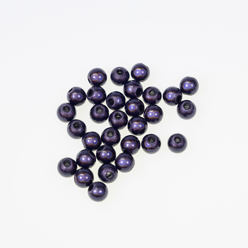 3D Bead in black for fly tying