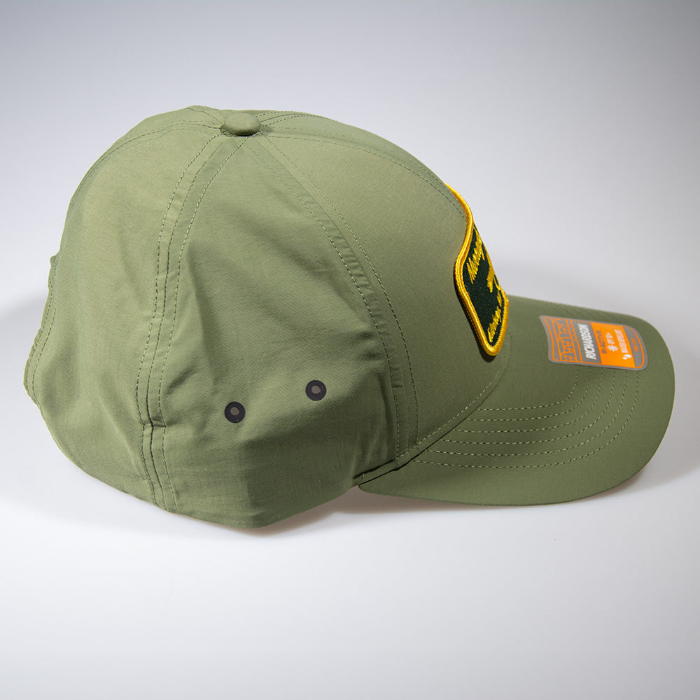 Murray's Fly Shop Activewear Hat in Moss color size view