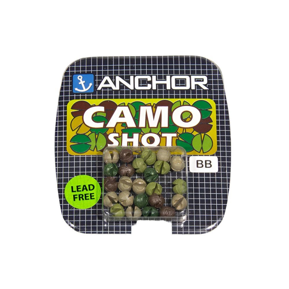 Anchor Camo Split Shot Lead Free in size BB