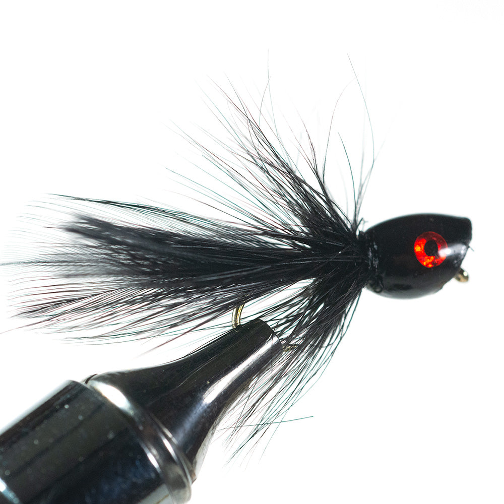 Fulling Mill Bluegill Bug Popper #12 / Black
