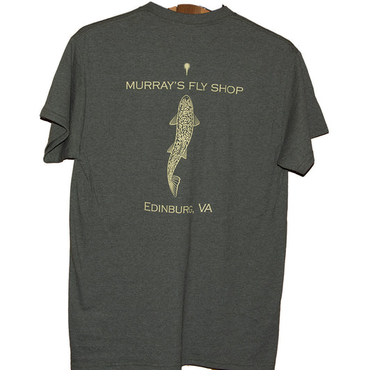 Murray's Brookie T-Shirt in heather military green