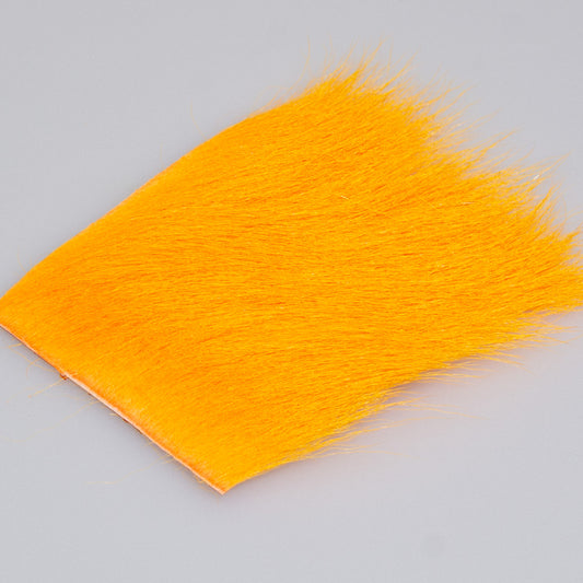 Calf Body Hair for fly tying in orange