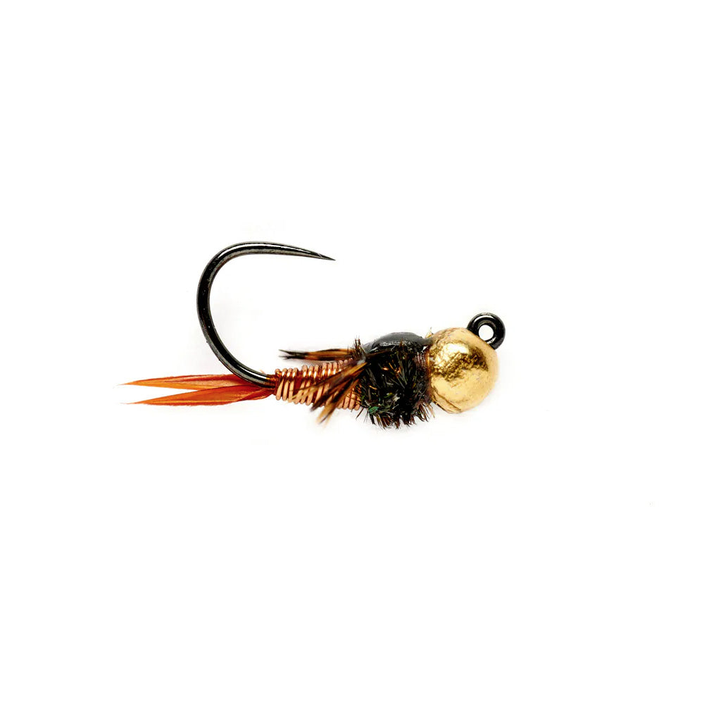 barb less fishing lure Copper John Jig, Barbless – Murray's Fly Shop