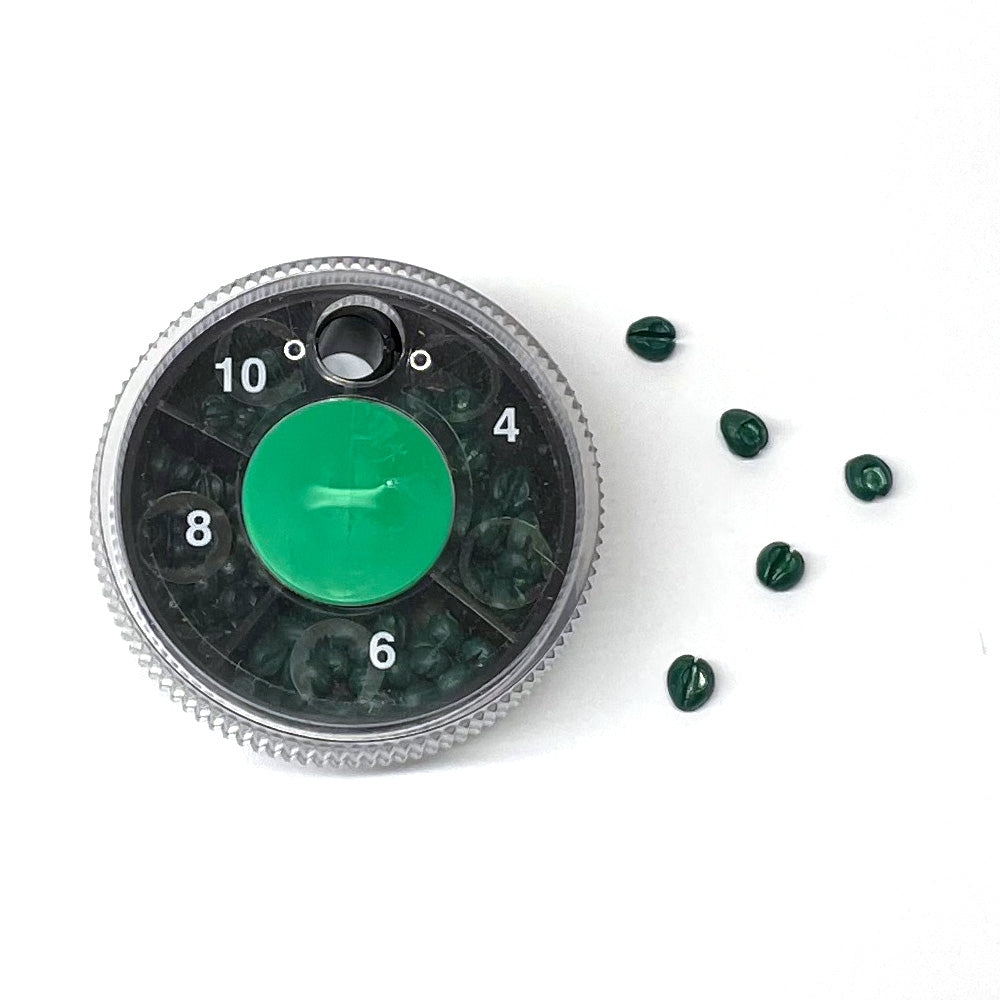 Dinsmore Non Lead Shot multi size four pack .4, .6, .8 and 1.0 gram weight