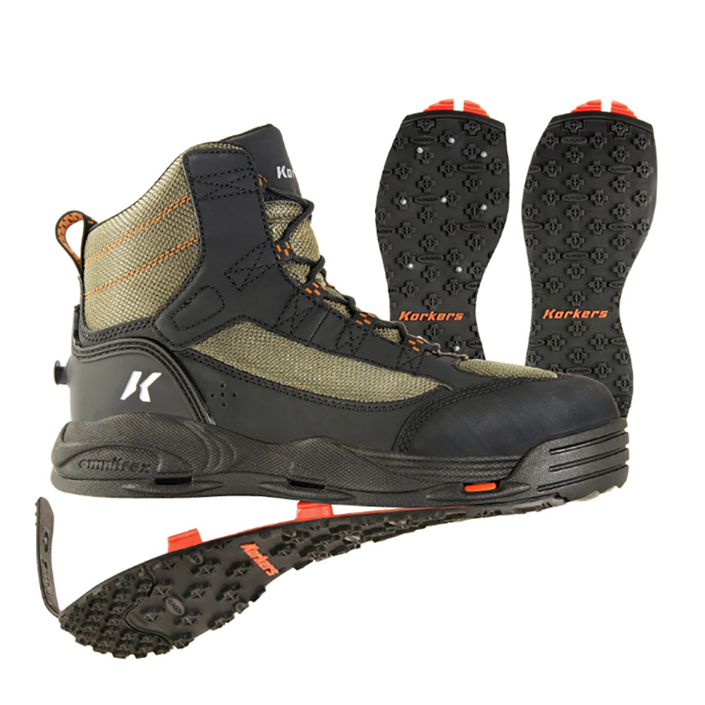 Korkers Greenback Wading Boots | Affordable OmniTrax Fly Fishing