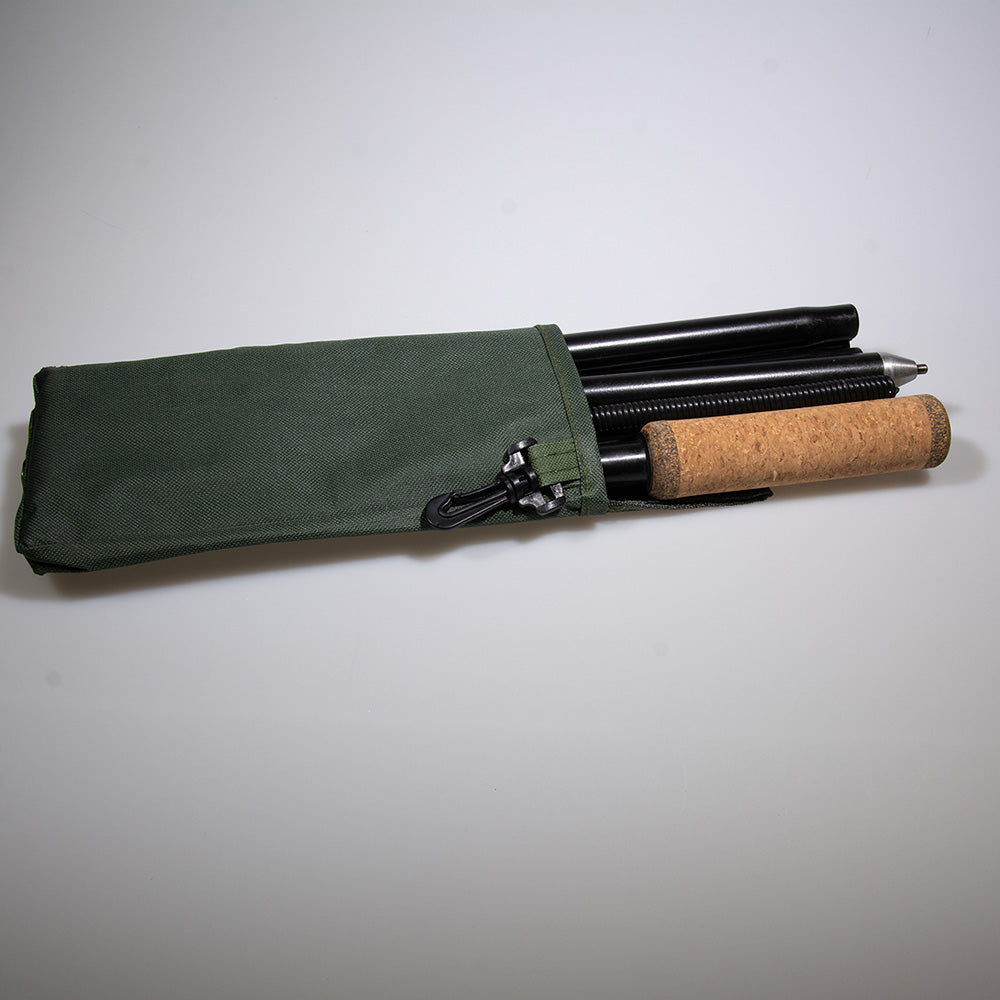 Hareline Folding Wading Staff in case