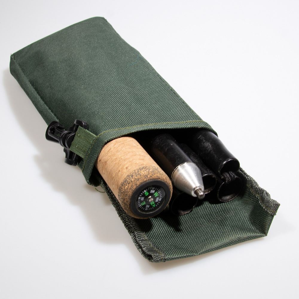 Hareline Folding Wading staff with compass