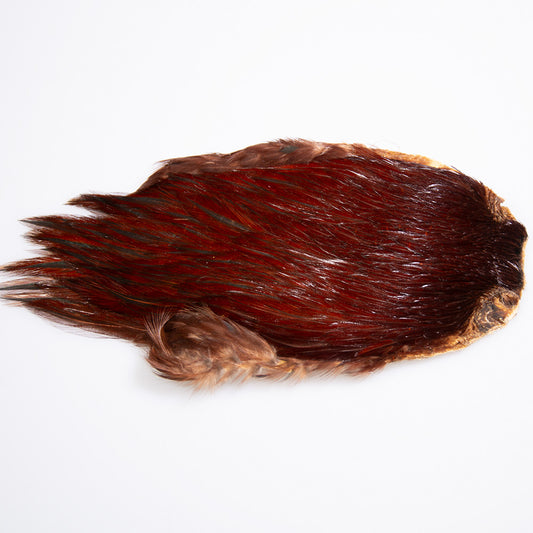 Indian Hackle Cape in brown