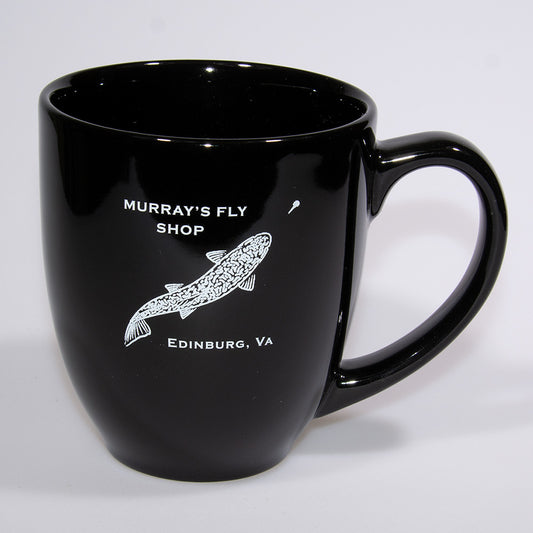 Murray's Fly Shop 16oz Coffee Mug with brook trout
