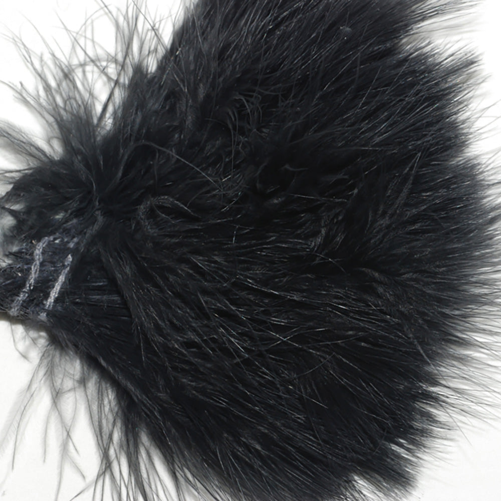 Marabou feathers in black