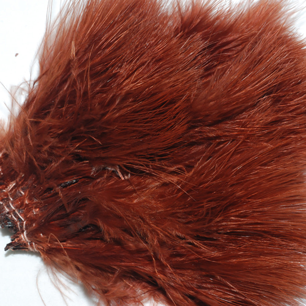 Marabou feathers in brown