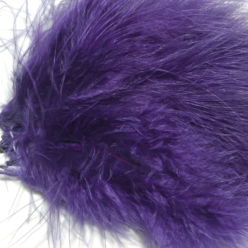 Marabou feathers in purple