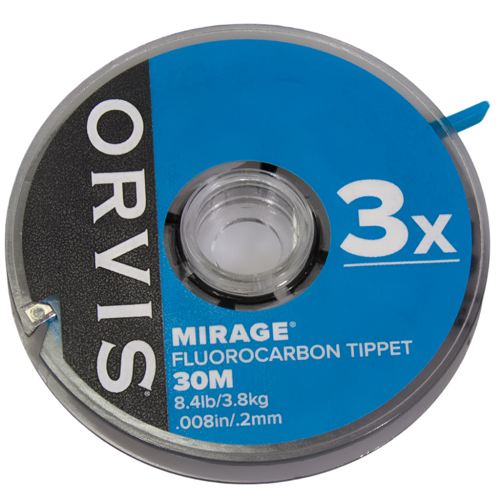 OrvisMirage Fluorocarbon Tippet material in 3X