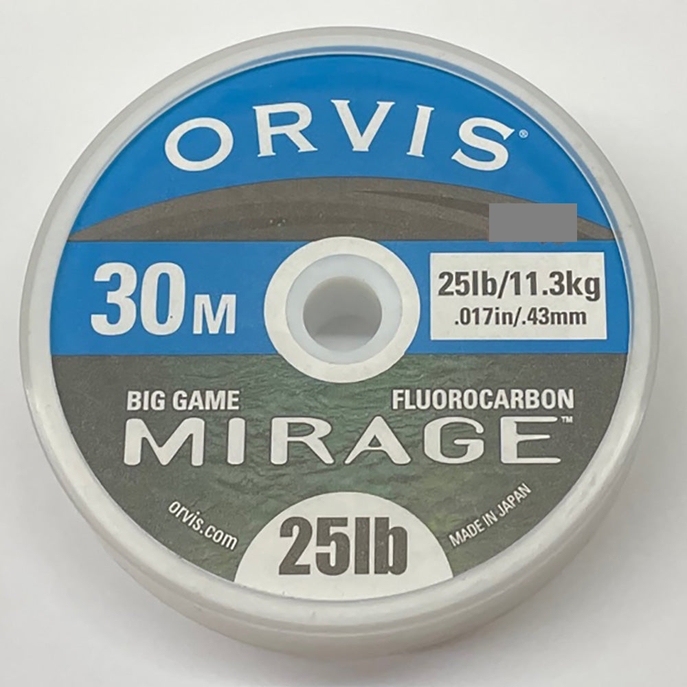 Orvis Mirage Fluorocarbon Tippet 30m spool