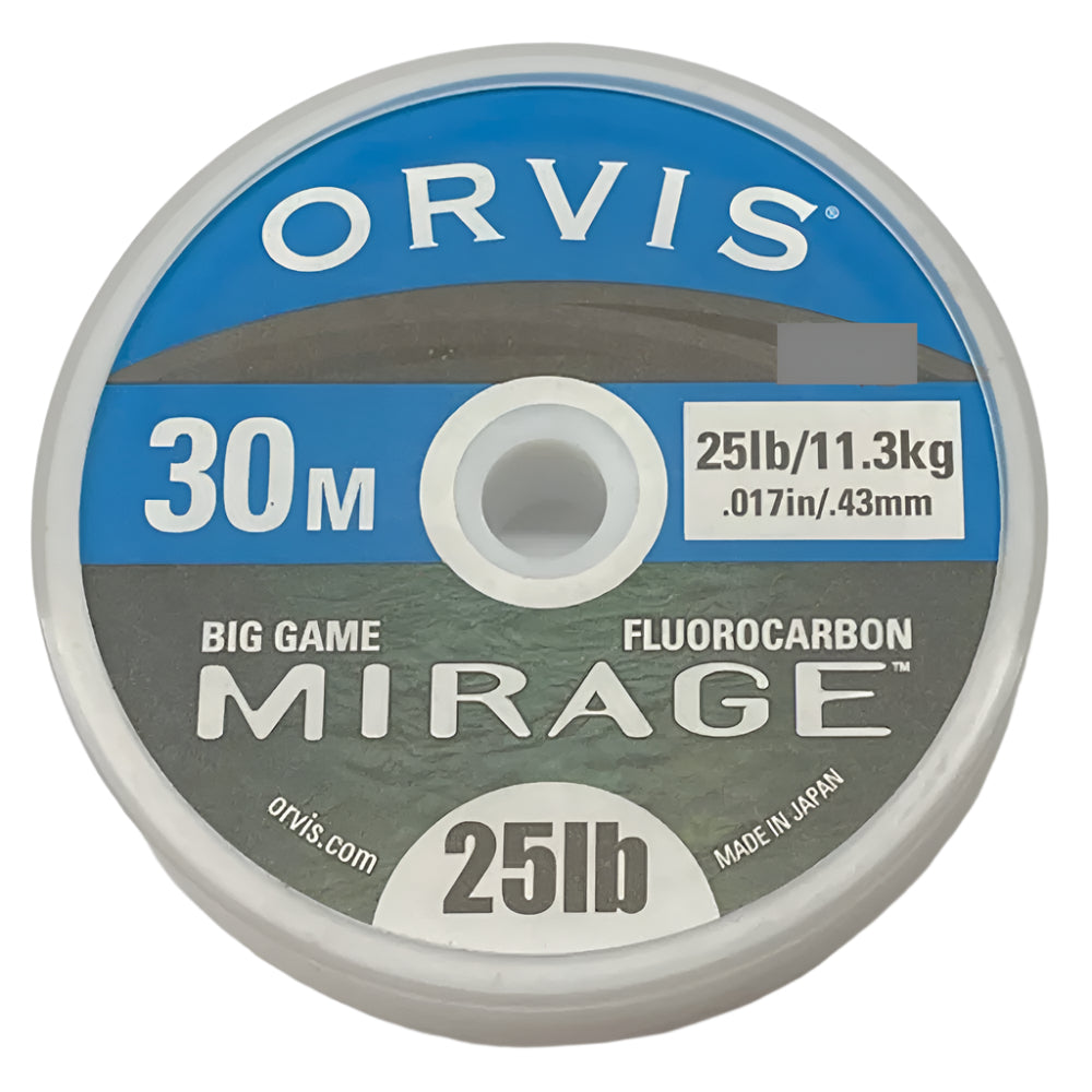 Orvis Mirage Fluorocarbon Tippet 30m spool