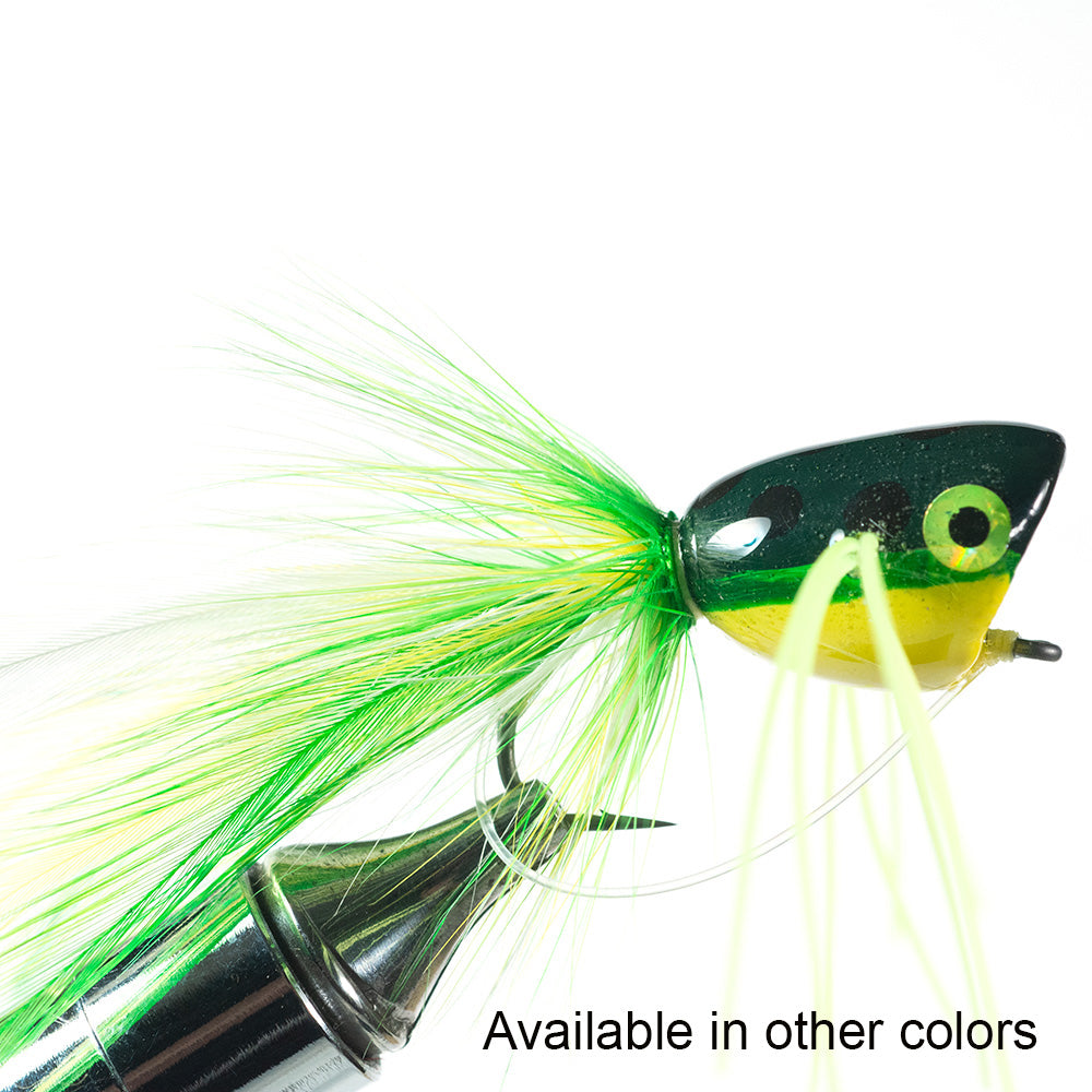 bass popper lures Murray's Bass Popper--Topwater Flies for Bass