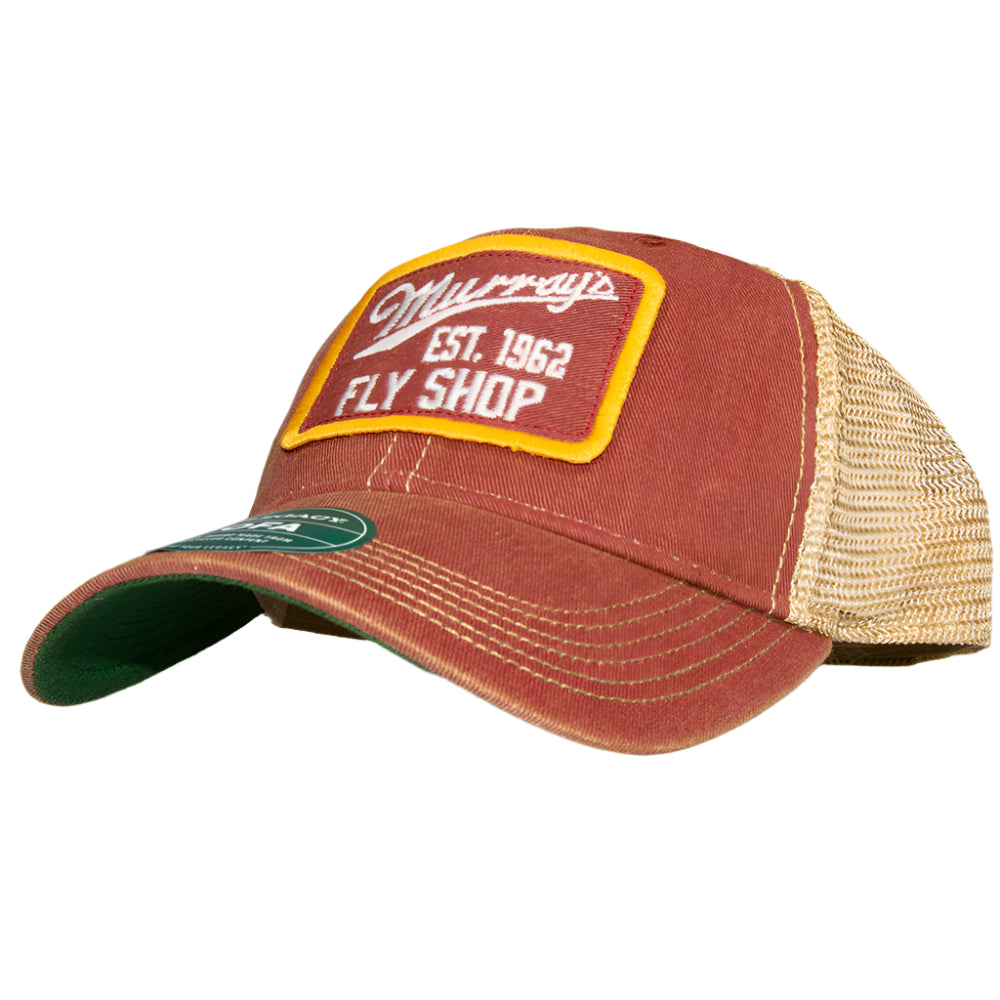 Murray's Established 1962 Trucker Hat in cardinal red
