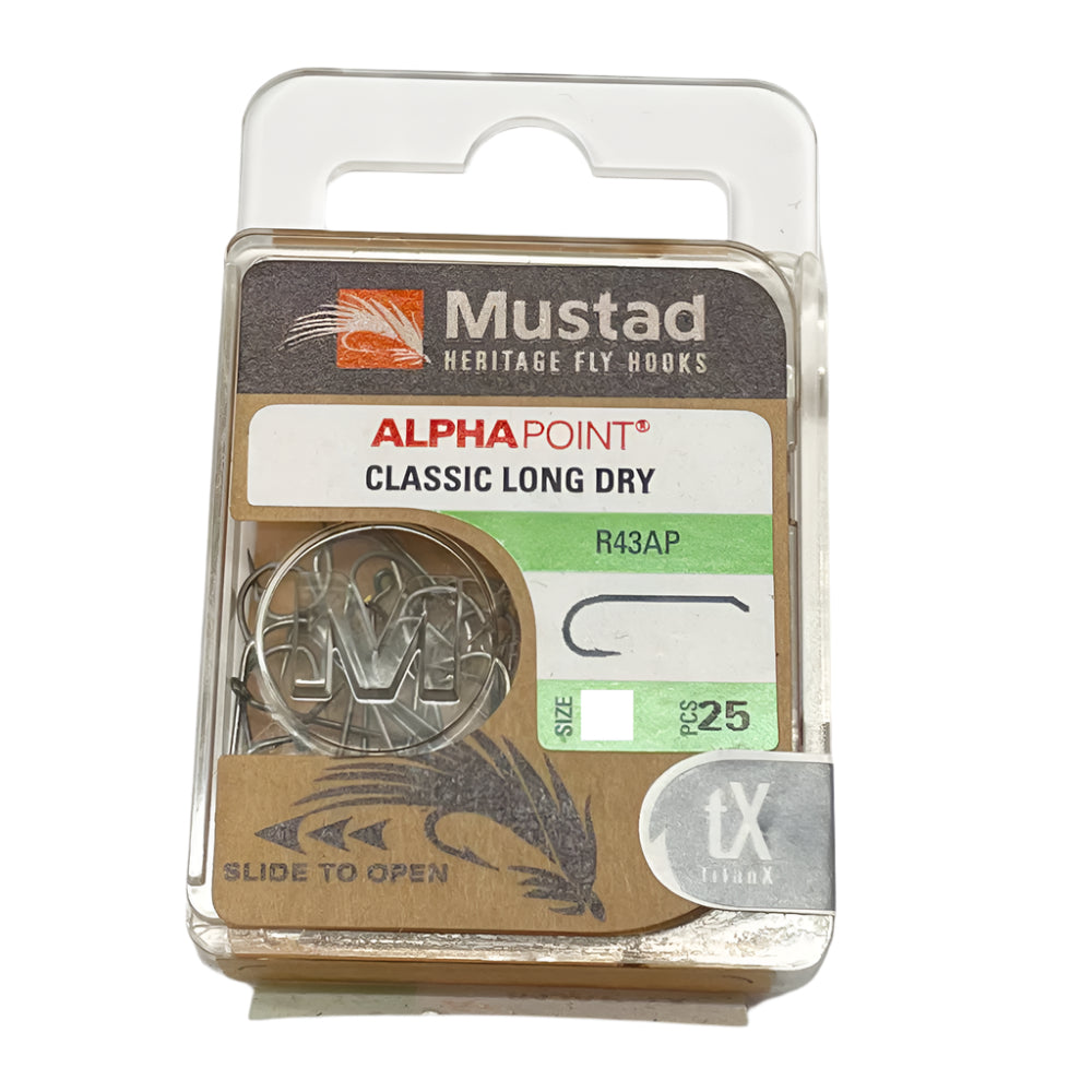 Mustad Heritage R43AP Dry Fly Hook