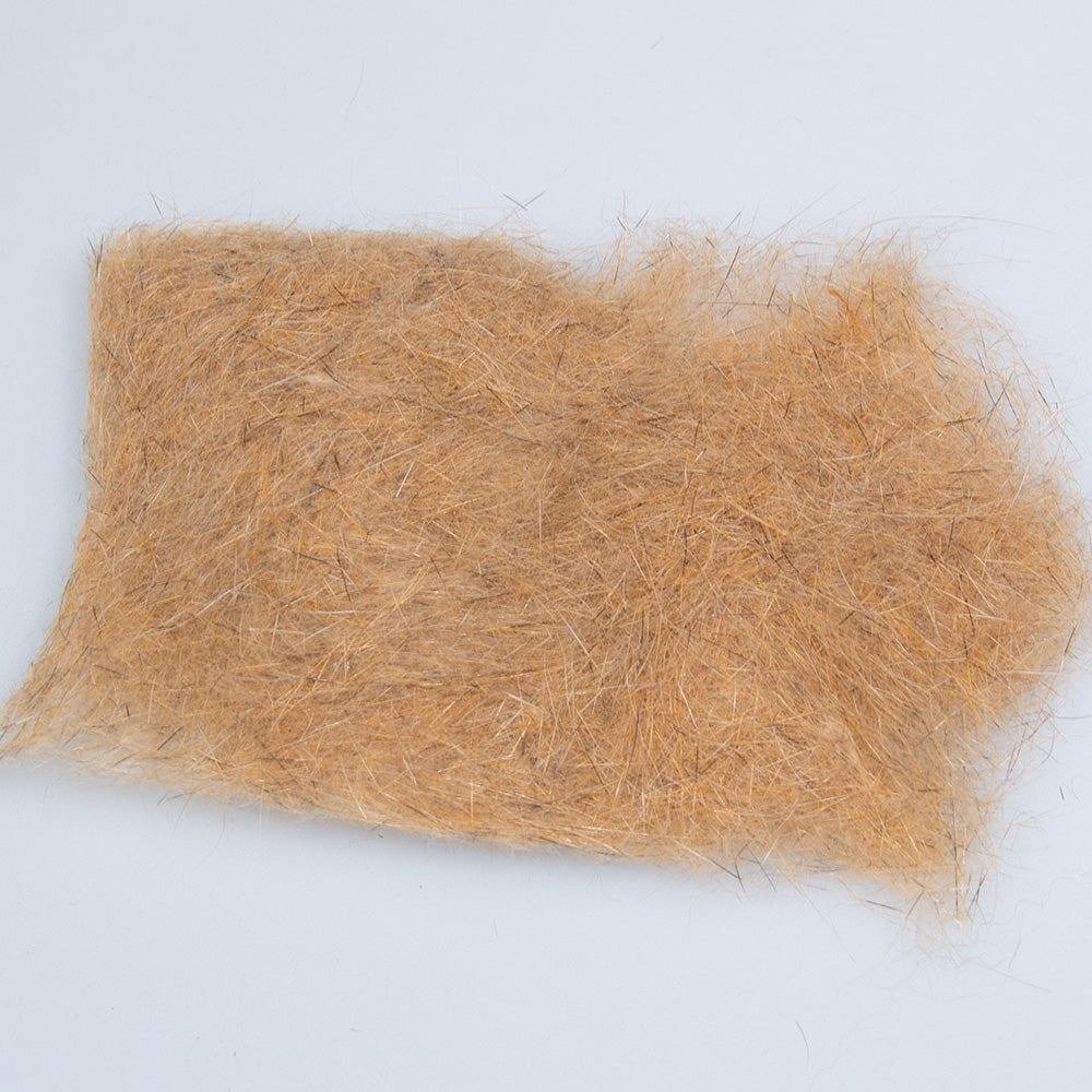 Natural Fur Blend in Squirrel Belly