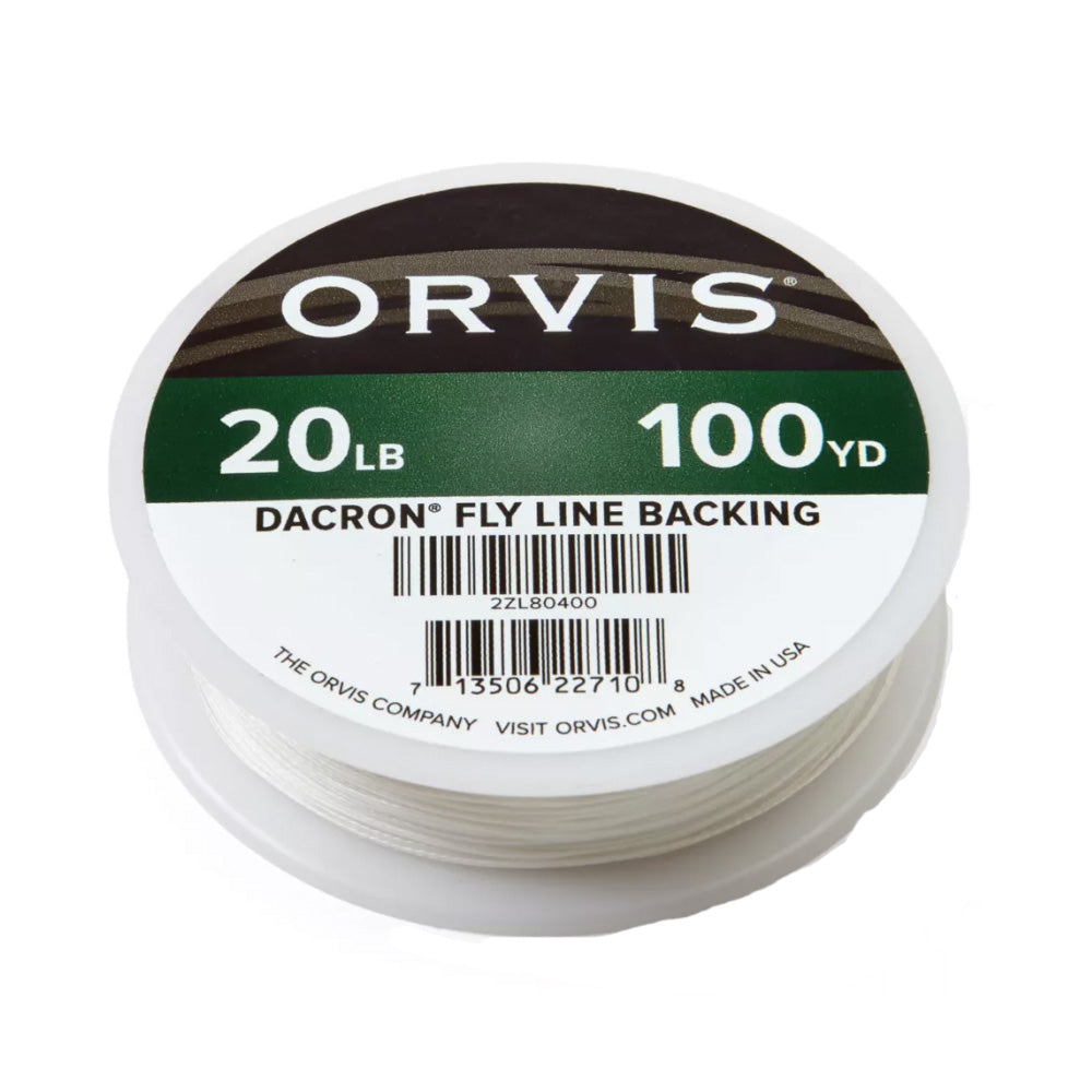 Dacron Backing for Fly Line - White – Murray's Fly Shop