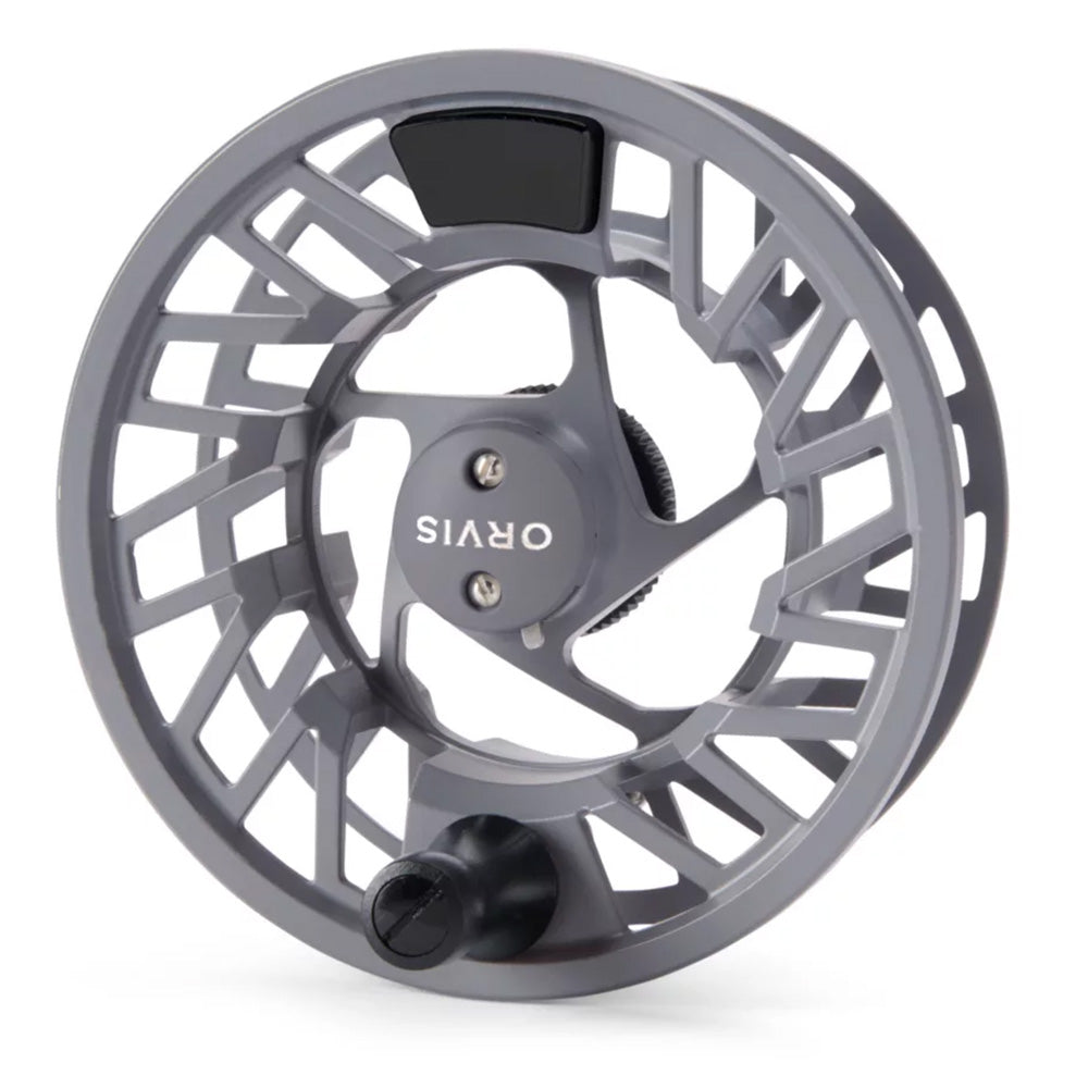 Orvis Clearwater Fly Fishing Reel in charcoal front view