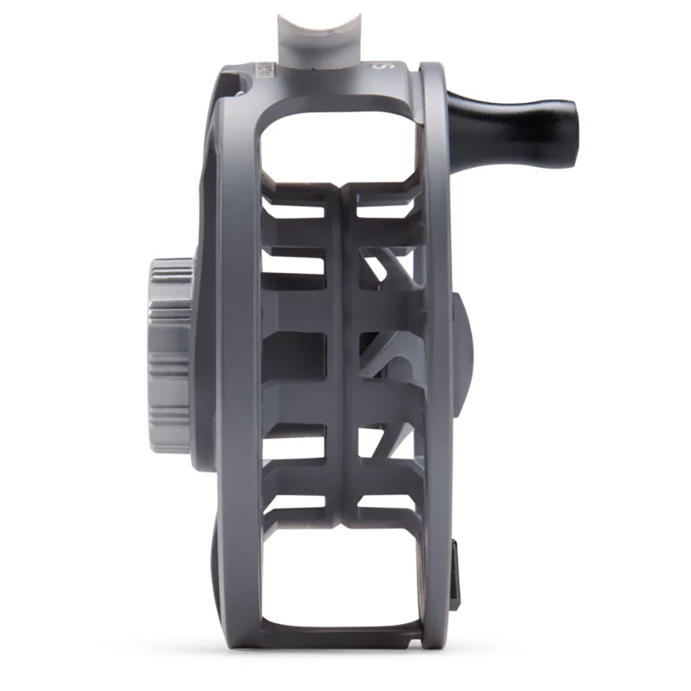 Orvis Clearwater Fly Reel in charcoal - side view