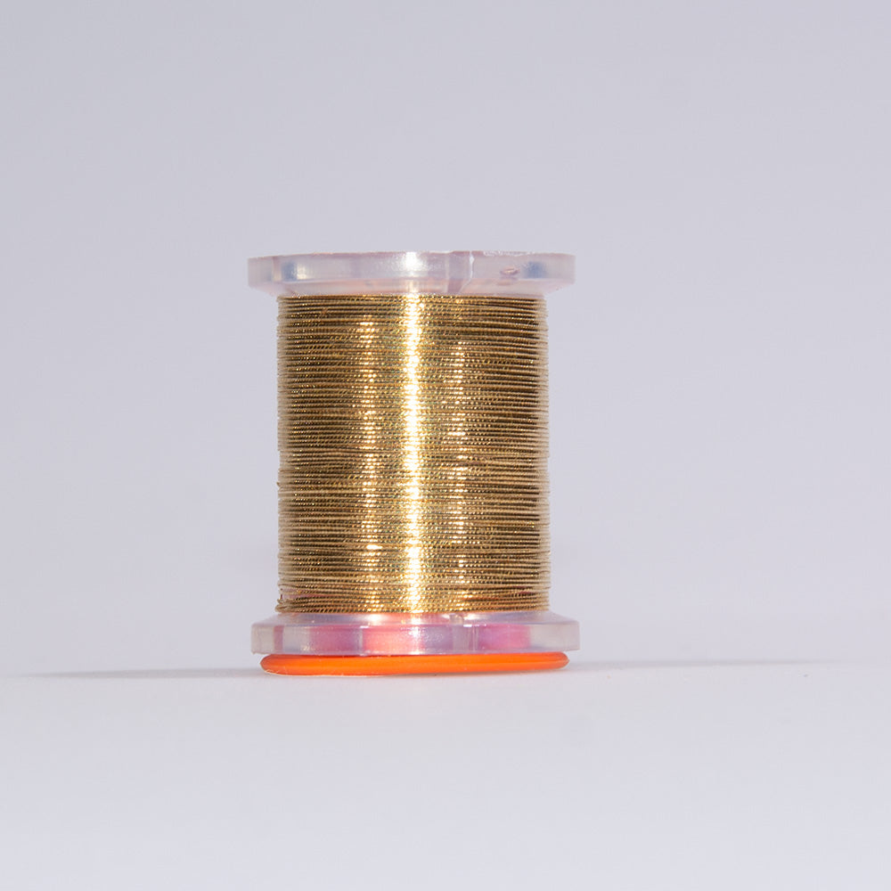 Oval Tinsel in gold for fly tying