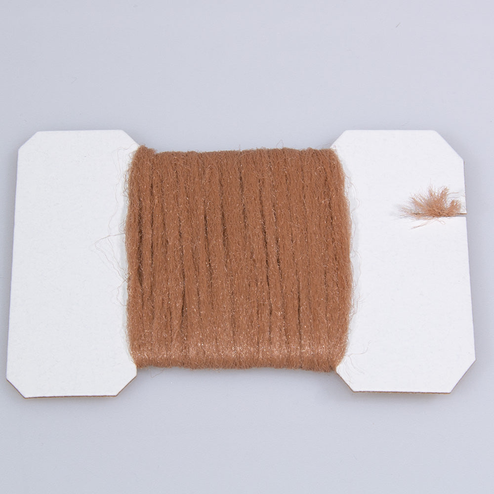 Polypropylene Yarn in brown used for fly tying