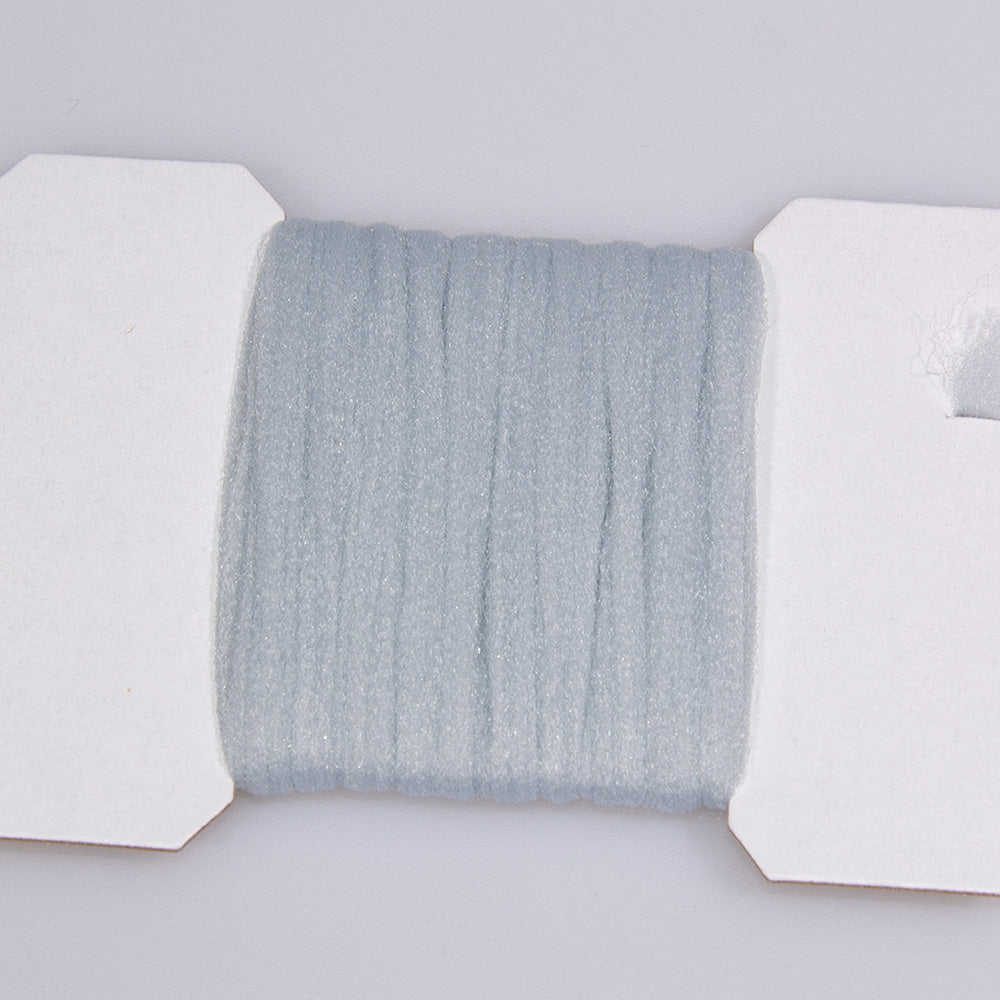 Polypropylene Yarn in gray used for fly tying