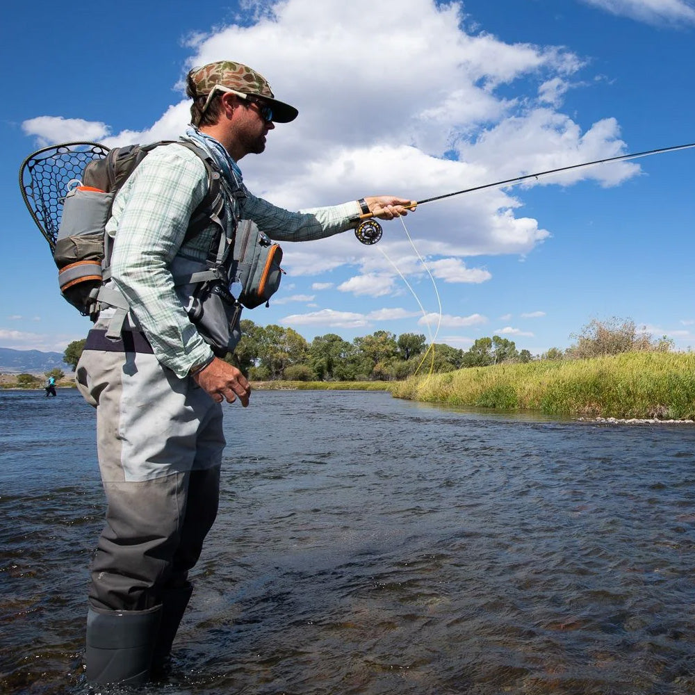 Fishpond Ridgeline Backpack while on the stream