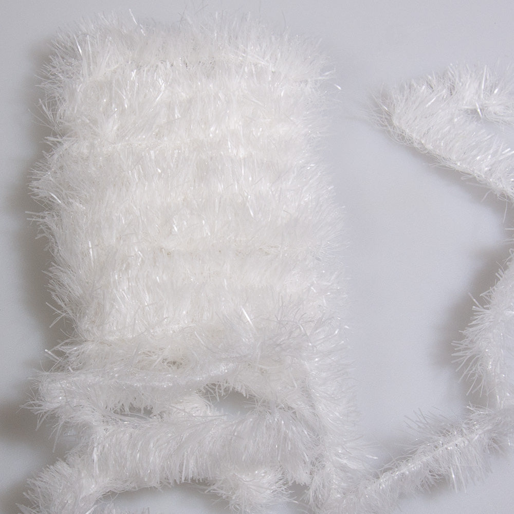 Senyo Satin Chenille White