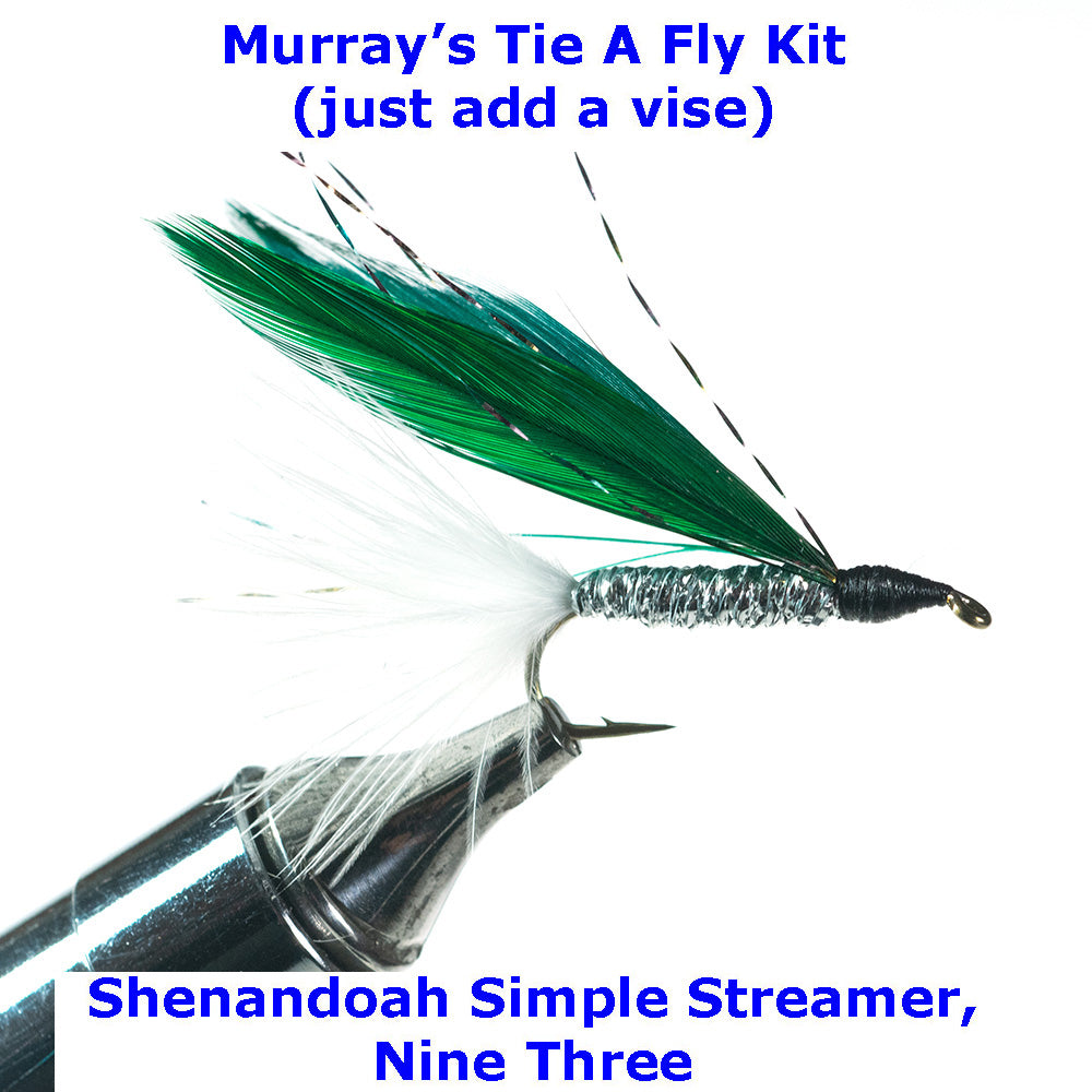 Shenandoah Simple Streamer, Nine Three Fly Tying Kit – Murray's Fly Shop