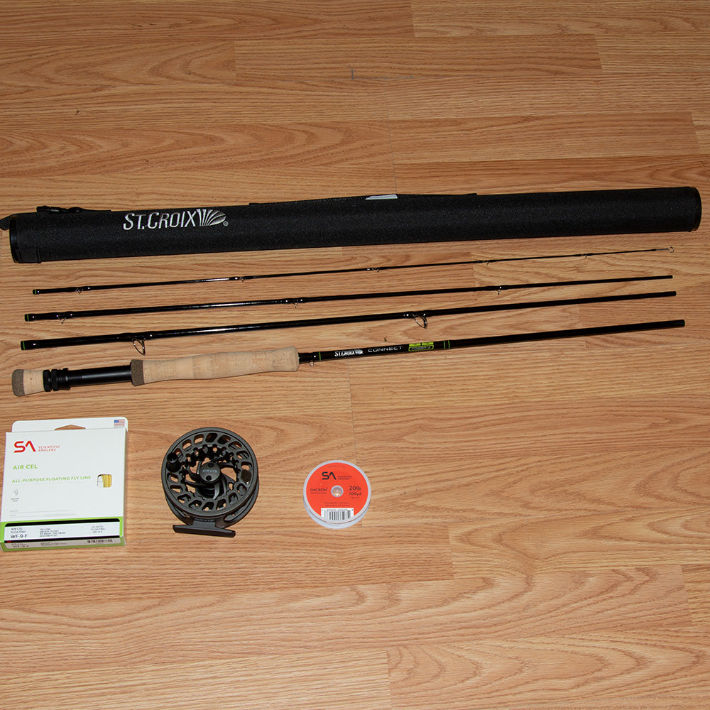 St. Croix Connect 990-4 Fly Rod and Reel Outfit – Murray's Fly Shop