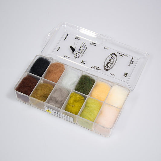 Super Fine Dubbing Material in a dispenser