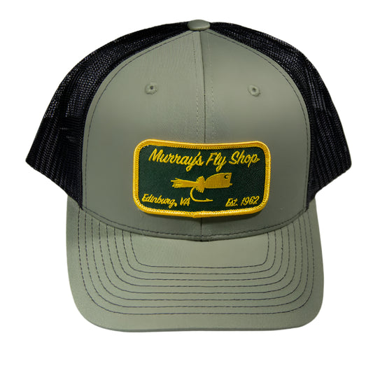 Murray's Trucker 112 Popper Hat in Loden/Black