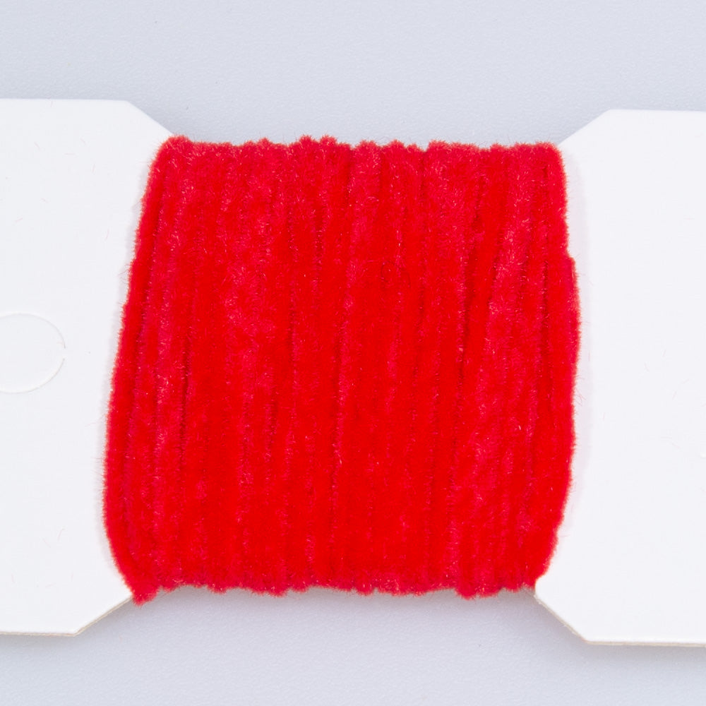 Ultra Chenille for fly tying in red