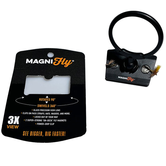 MagniFly magnifier for fly tying and tying on flies