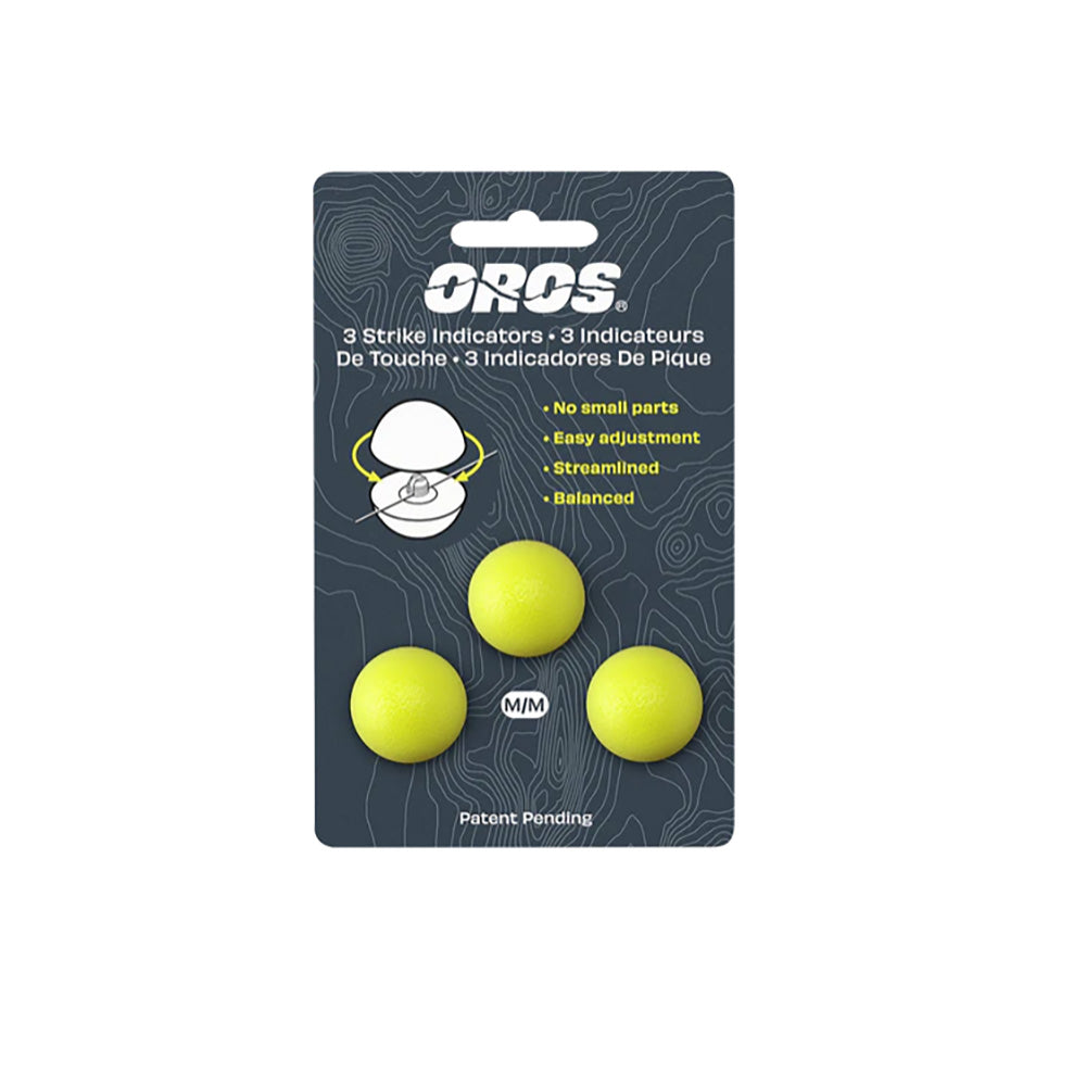 Oros Strike Indicators in Chartreuse medium