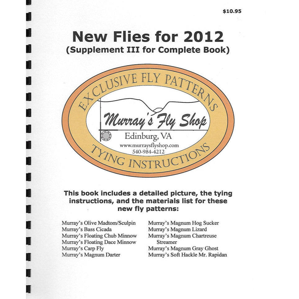 Exclusive Fly Patterns New Flies for 2012 - Murray's Fly Shop