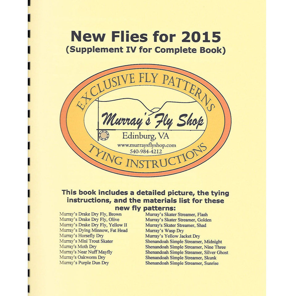 Exclusive Fly Patterns New Flies for 2015 - Murray's Fly Shop