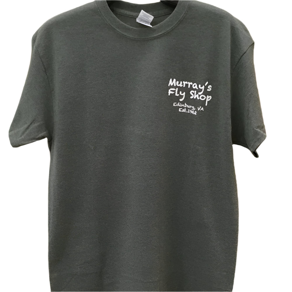 Murray’s Fly Shop Bass T-Shirt | Heavy Cotton Fishing Tee