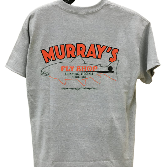 Murray's Brook Trout Shirt Sport Gray