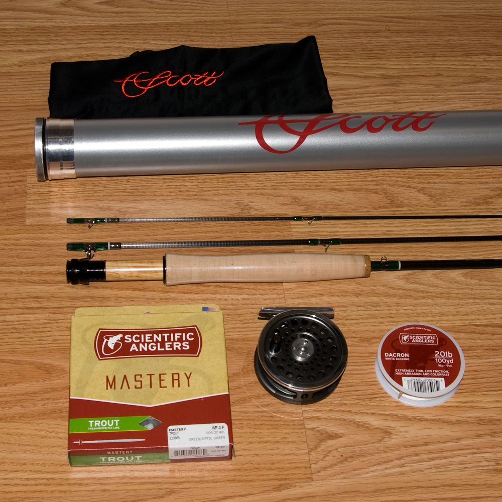 Murrays Mountain Trout Rod and Reel Fly Fishing Outfit